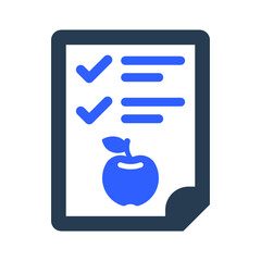 Diet list icon