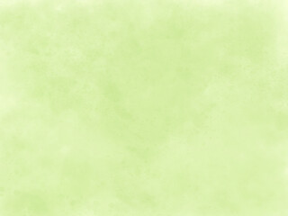 グリーンの明るい春のイメージ、パステルカラー、やわらかい、淡い色の水彩画の壁紙