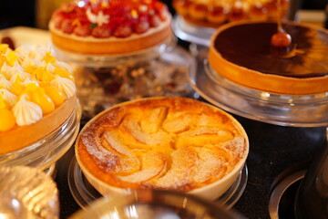 たくさんのおいしいデザート