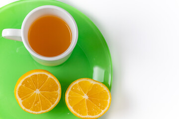 Fragrant lemon is a healthy fruit 