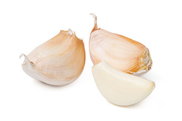 Garlic Isolated on white background