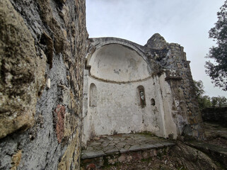 Sant' Antonio al Mesco abandoned abbey near Monterosso