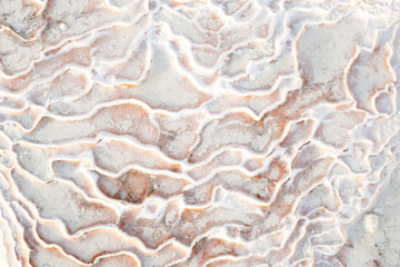 An abstract background formed by geothermal waters.