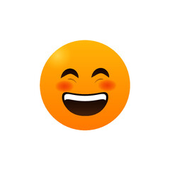 Fototapeta premium grinning emoji