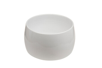 porcelain plate isolated on white background