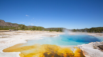 Black sands geyser basin