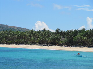 Fischer im Paradies - white sand beach - T&uuml;rkisblaues Wasser