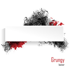 grungy abstract banner