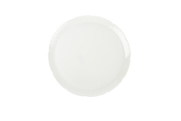 porcelain plate isolated on white background