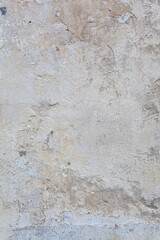 Textured cement look background in white yellow with copy space