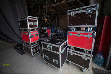 Naklejka premium preparation for the concert.