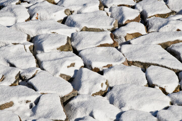 snowy winter scenery
