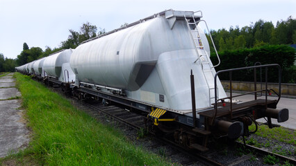 Transport ferroviaire - wagon de transport