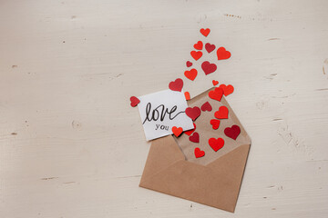 Botschaft, Brief, Liebeserkl&auml;rung