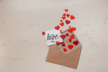 Botschaft, Brief, Liebeserkl&auml;rung