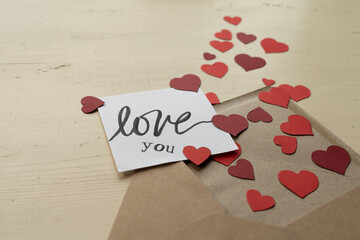 Botschaft, Brief, Liebeserkl&auml;rung