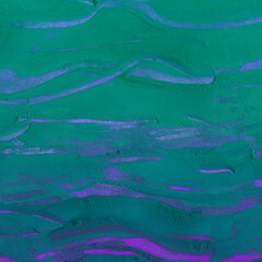 Modern contemporary acrylic background. Colorful texture made with a palette knife. Abstract painting on paper. Mess on the canvas.