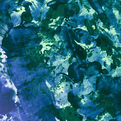 Modern contemporary acrylic background. Colorful texture made with a palette knife. Abstract painting on paper. Mess on the canvas.