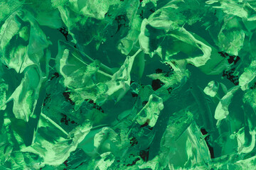 Modern contemporary acrylic background. Colorful texture made with a palette knife. Abstract painting on paper. Mess on the canvas.