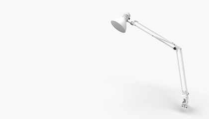 3d rendered illustration of a study lamp