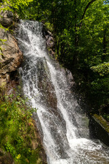 Trusetaler waterfall near Brotterode-Trusetal in Thuringia