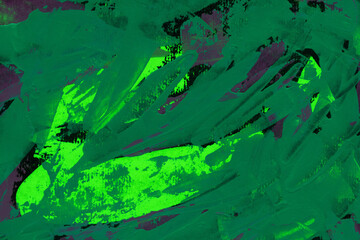 Modern contemporary acrylic background. Colorful texture made with a palette knife. Abstract painting on paper. Mess on the canvas.