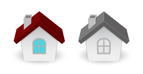 Fototapeta premium house 3d icon