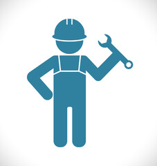 worker man with spanner