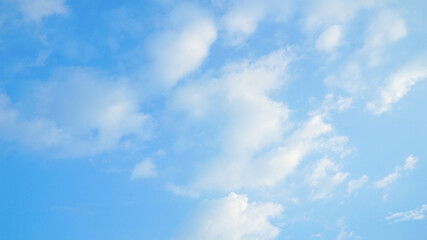 Sky blue background. Sky clear. Wallpaper for insert object.