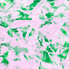 Modern contemporary acrylic background. Colorful texture made with a palette knife. Abstract painting on paper. Mess on the canvas.