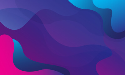 Colorful geometric background. Liquid color background design. Fluid shapes composition. Eps10 vector