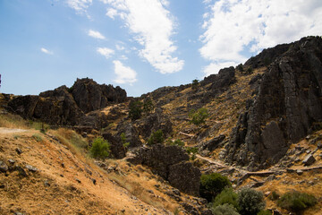Landscape in the middle of the nature