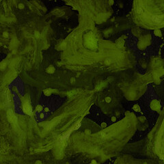 Modern contemporary acrylic background. Colorful texture made with a palette knife. Abstract...