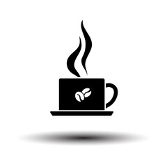 Smoking Cofee Cup Icon