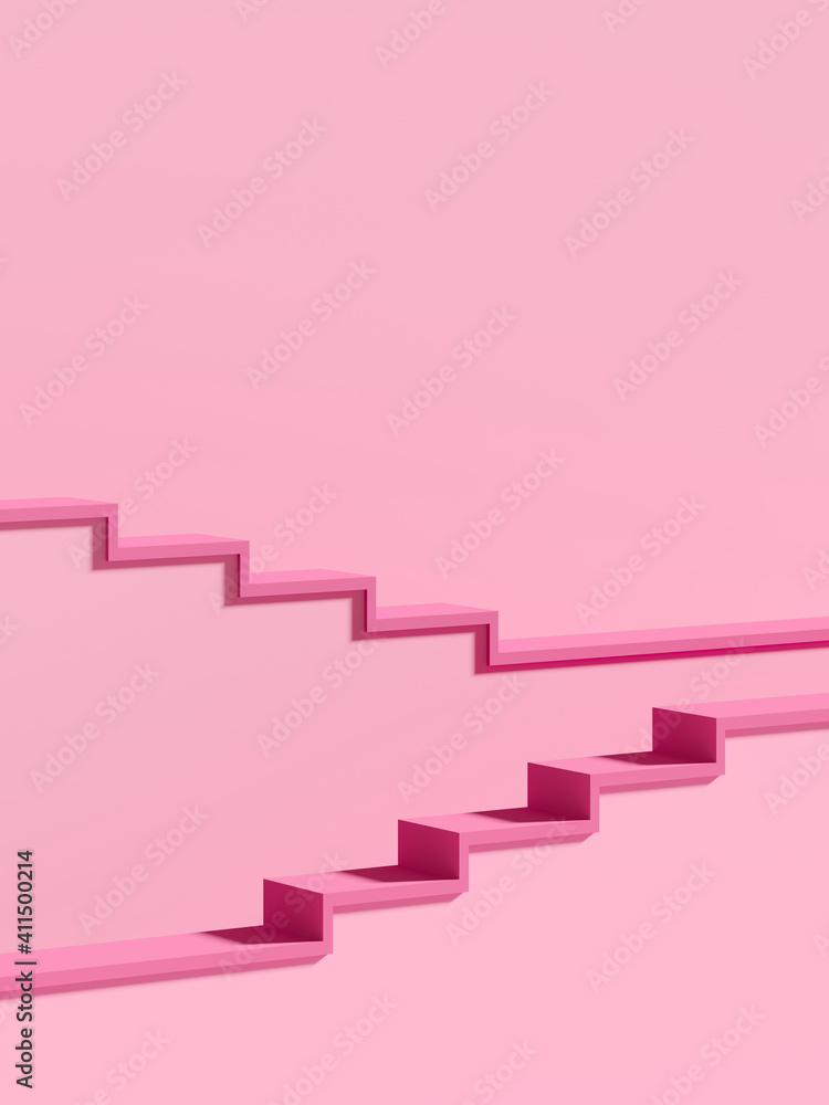 Poster abstract background minimal style for product branding. mock up scene and empty space. 3d render wit
