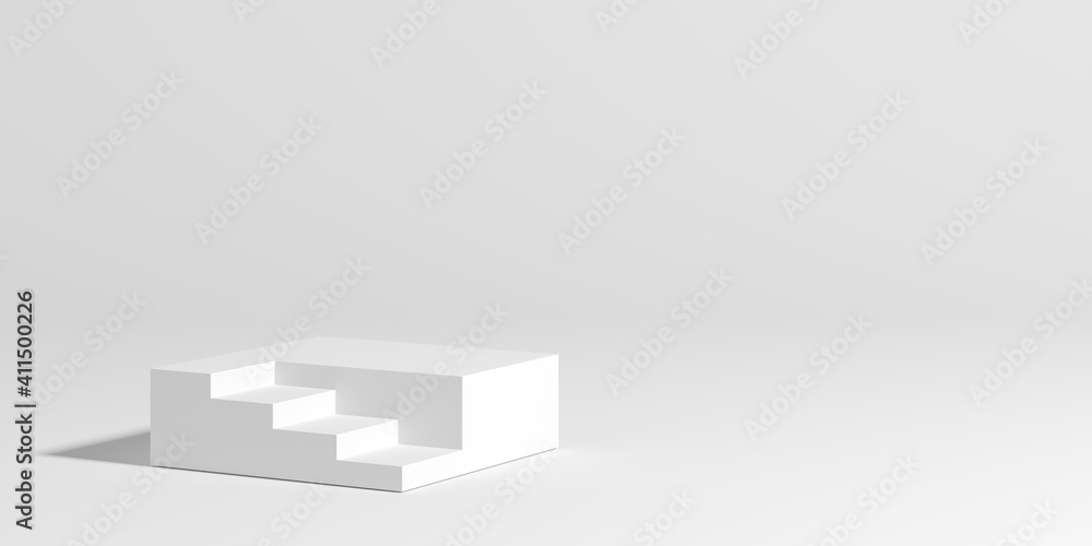 Poster abstract background minimal style for product branding. mock up scene and empty space. 3d render wit