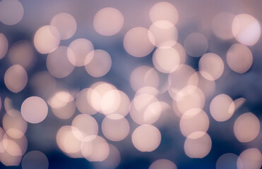 defocused lights on purple background