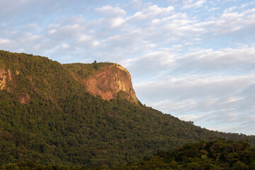 Fototapeta na wymiar Nascer do Sol - Morro da Pedra Branca - Palhoça - Santa Catarina - Brasil