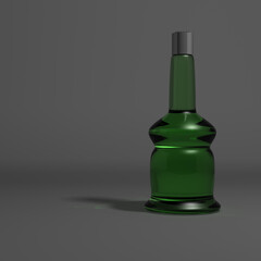 glass bottle