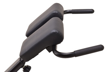 Gym machine isolated on white. Healthy lifestyle. Power sports trainer