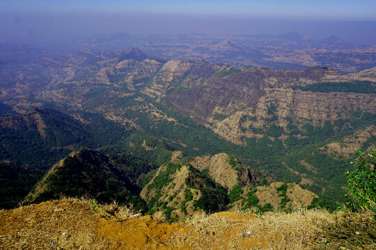 view from the mountain