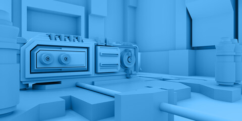 3d Abstract Design © neurostructure