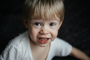 portrait of a little child