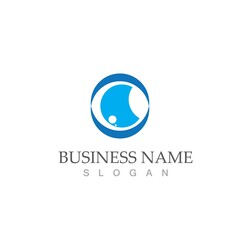 Obraz premium Eye Care vector logo design