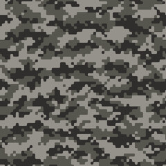 Full seamless military camouflage skin dotted pattern vector for decor and textile. Ornamental pointed army masking design for hunting textile fabric print and wallpaper. Design for trendy fashion.