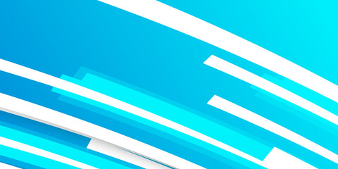 Minimal geometric background. Dynamic blue shapes composition with white lines. Abstract background modern hipster futuristic graphic. Vector abstract background texture design, bright poster, banner