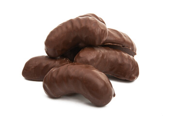 gummy candy in chocolate