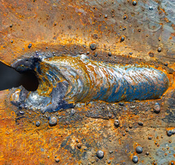 Welding seam