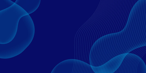 Abstract dark blue navy gradient background Ecology concept for your graphic design