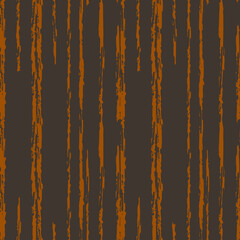 Full seamless abstract lines texture pattern vector for decoration. Distressed orange black illustrator design for textile fabric print and wallpaper. Grunge model for fashion and home design.